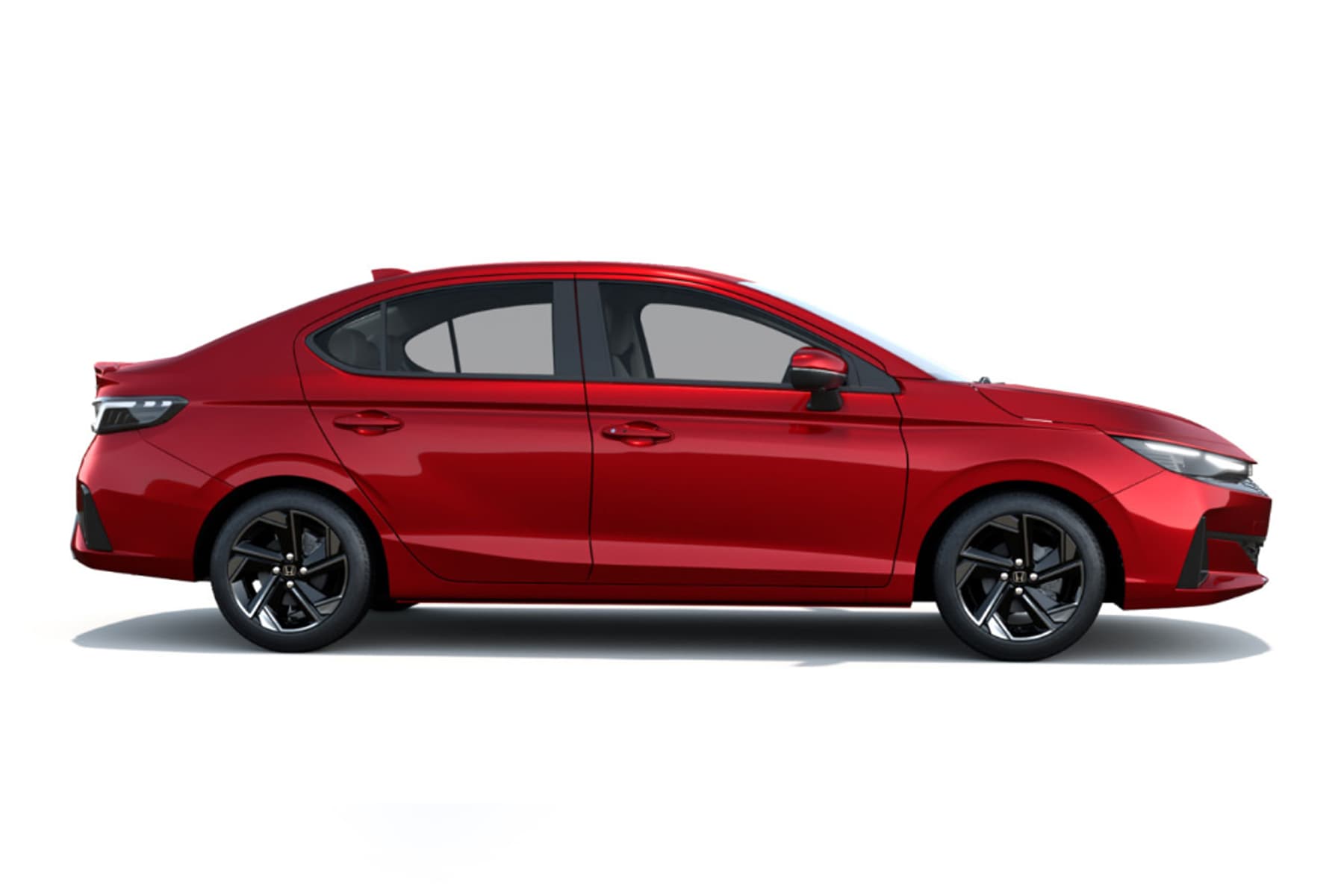 Honda City SV in Radiant Red Metallic