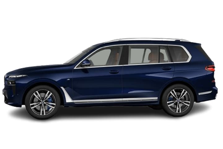BMW X7 xDrive40d in Tanzanite Blue Metallic