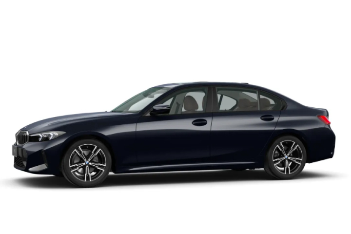 BMW 3 Series LWB 330Li in Carbon Black Metallic