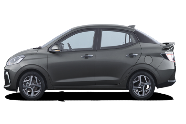 Hyundai Aura SX in Titan Grey
