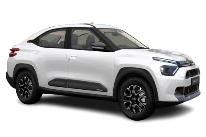 Citroen Basalt X Max in Polar White with Perla Nera Black