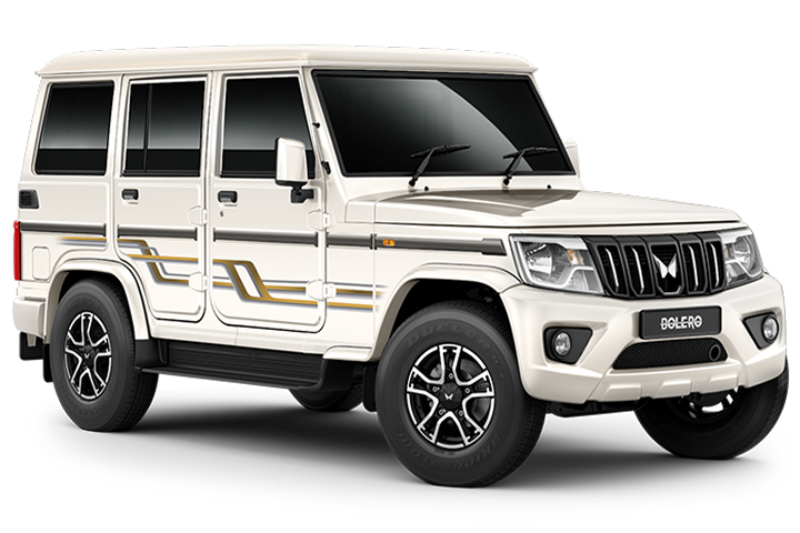 Mahindra Bolero B8 in DIAMOND WHITE