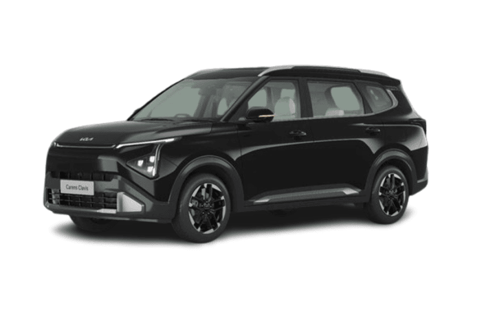 KIA Carens Clavis HTX in Aurora Black Pearl