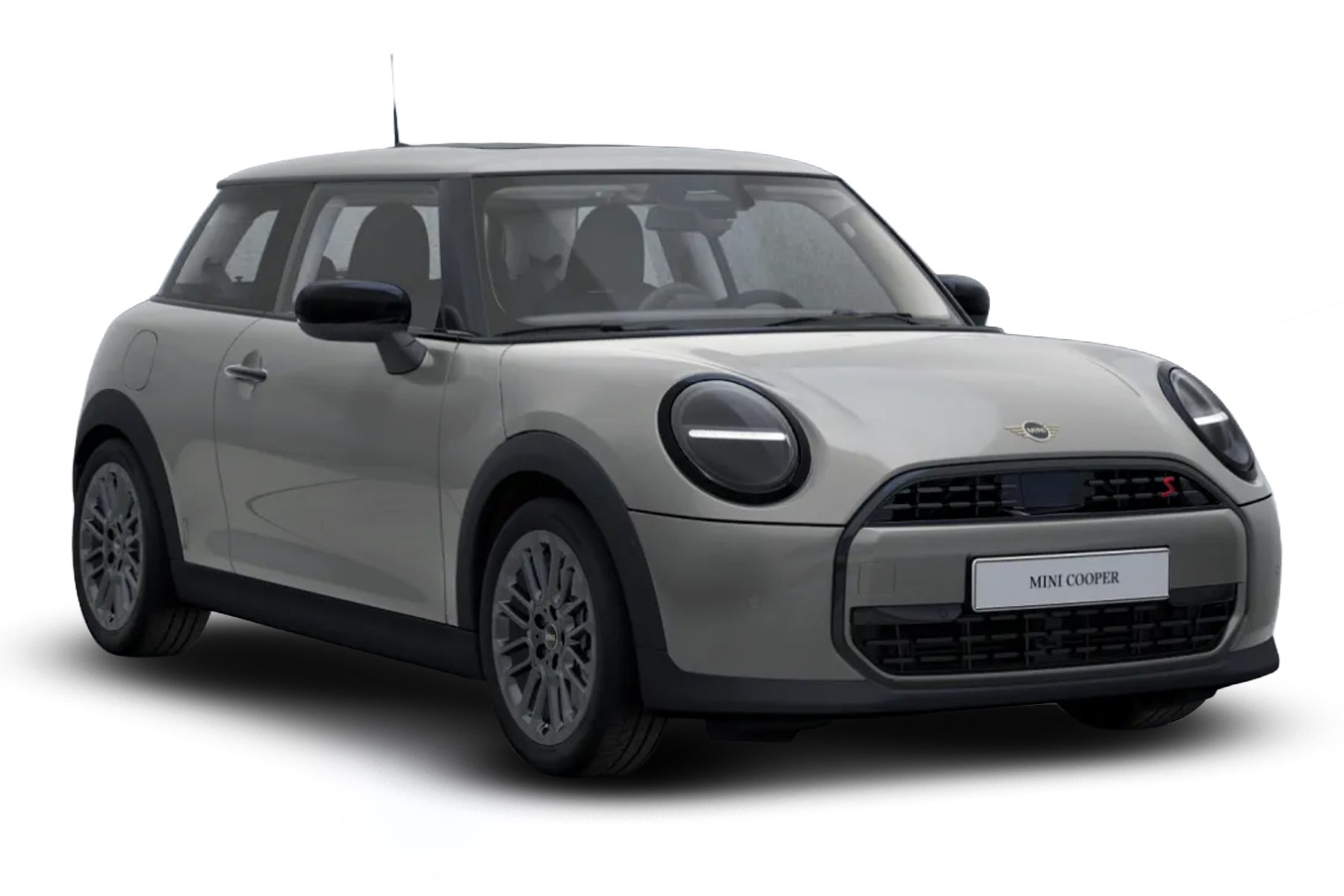 Mini Cooper Convertible S in Melting Silver