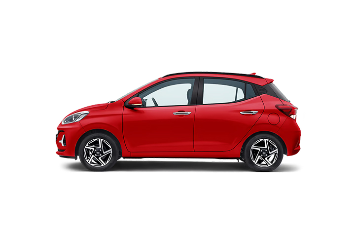 Hyundai Grand i10 Nios Corporate in Fiery red