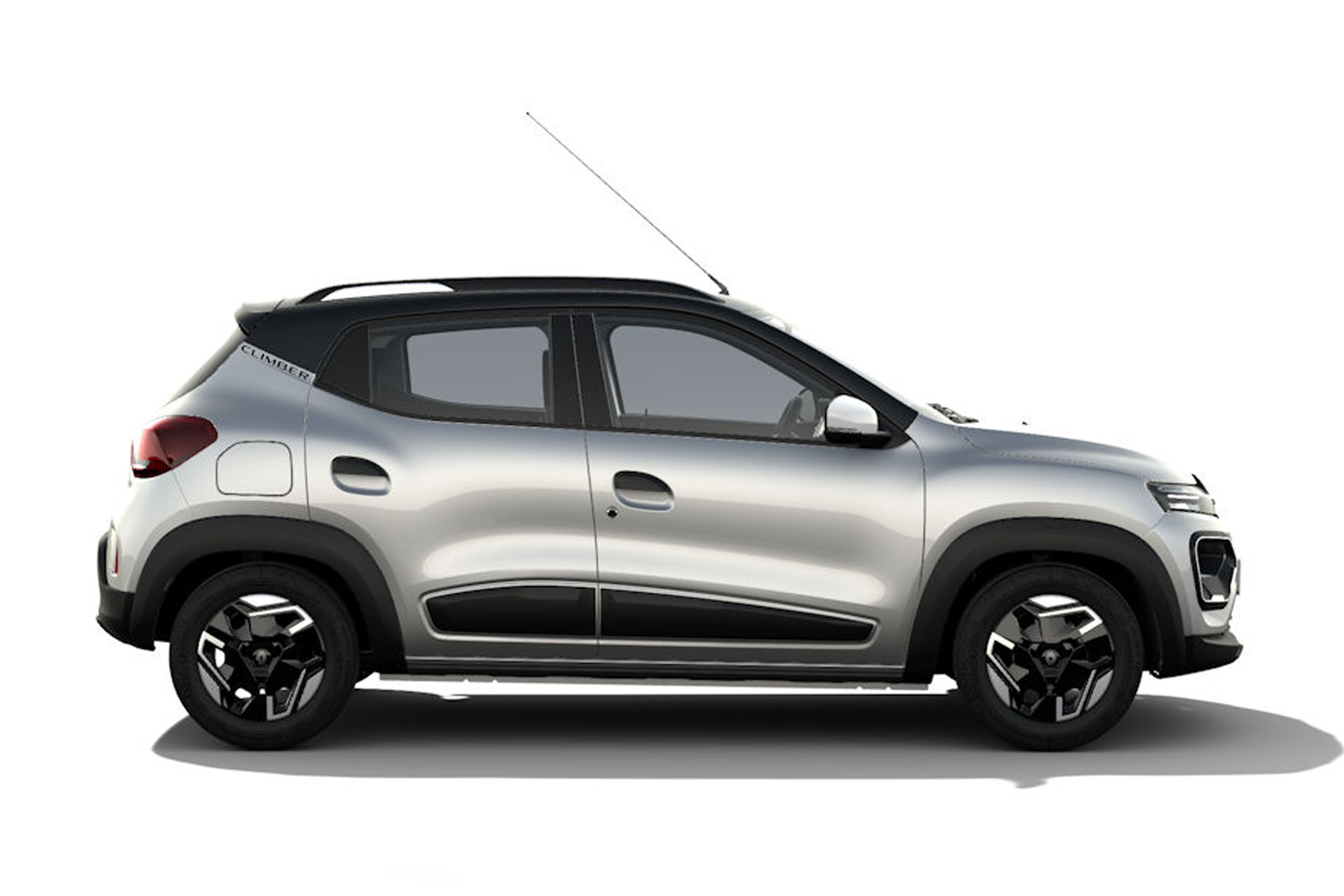 Renault Kwid Evolution in Moonlight Silver with Mystery Black Roof