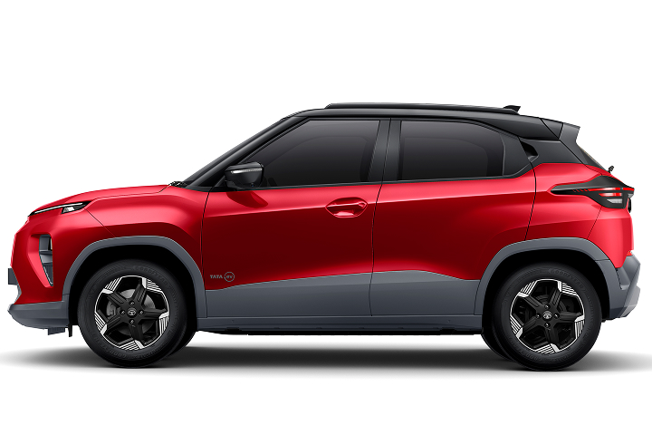 Tata Punch EV Empowered in Bengal Rouge DT