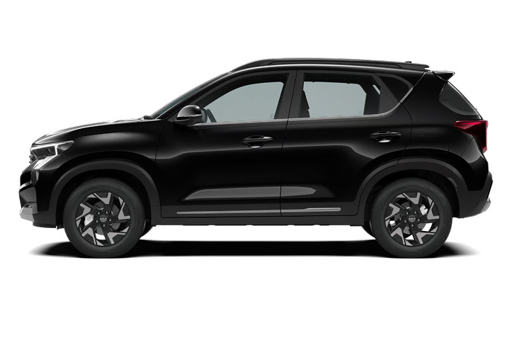 KIA Sonet HTE in Aurora Black Pearl
