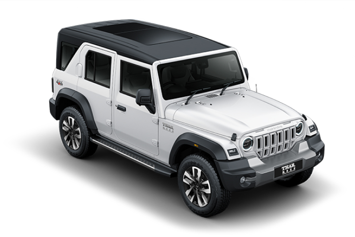 Mahindra Thar Roxx MX3 in Everest White