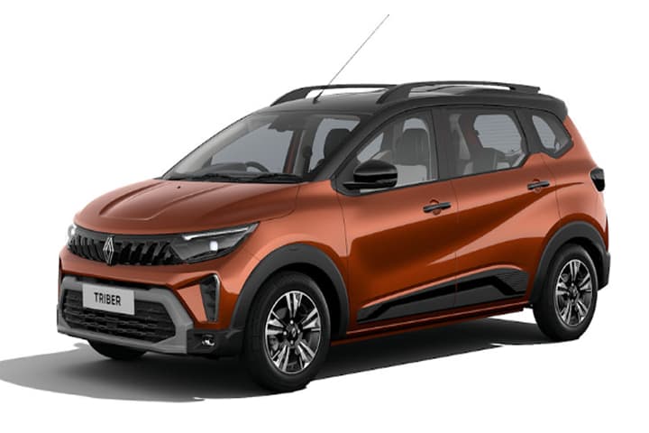 Renault Triber Techno in Amber Terracotta with Mystery Black Roof