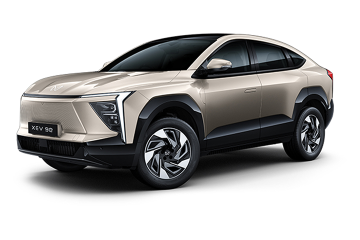 Mahindra XEV 9e Pack One in Desert Myst