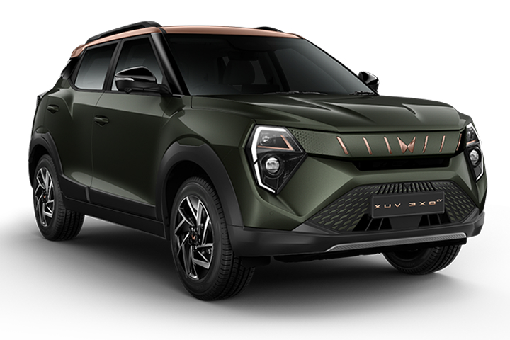 Mahindra XUV 3X0 EV AX in Deep Forest