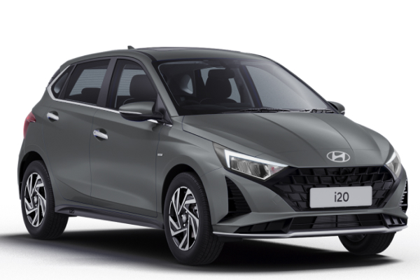 Hyundai i20 Sportz in Titan Grey